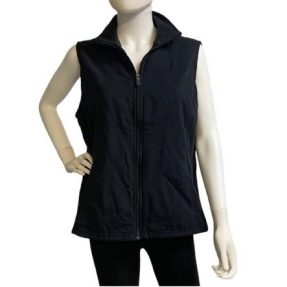 Columbia Women’s Quilted Black Vest Size Large